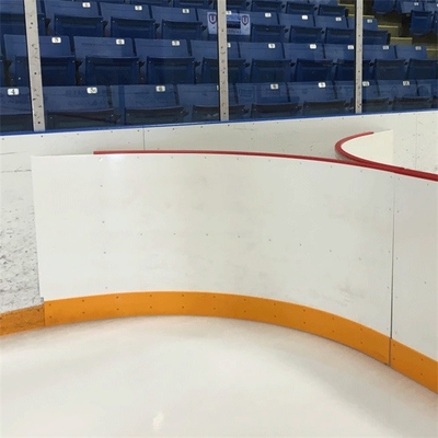 4x8 Feet المحمولة HDPE البلاستيك حلبة التزلج على الجليد الحاجز هوكي رماية حلبة التزلج Dasher Board