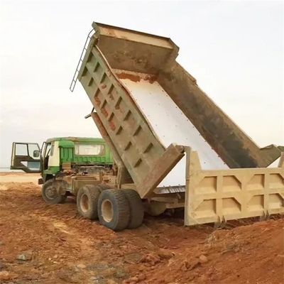 التشحيم الذاتي الطين الجسم بطانة UHMWPE البلاستيك تفريغ شاحنة ورقة بطانة السرير