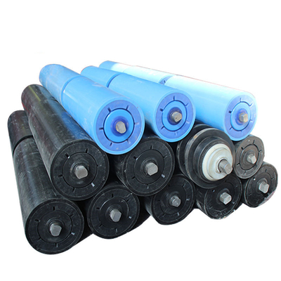 حجم مخصص UHMWPE البلاستيك ناقل بكرات مناولة دليل أسطواني