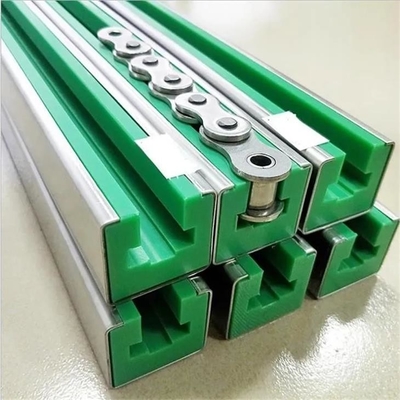 أدلة سلسلة ناقل البولي إيثيلين ارتداء سكة التوجيه الخطي UHMWPE المقاومة