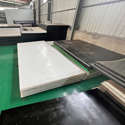 الصف الغذائي الأبيض HDPE البوليمر بلاط بلاستيكي ألواح المقاومة للكيماويات 1mm-100mm