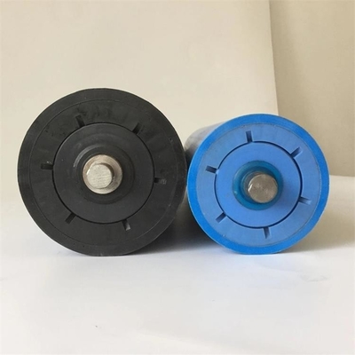 حجم مخصص UHMWPE البلاستيك ناقل بكرات مناولة دليل أسطواني