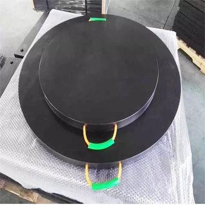 وسادات مداد مستديرة HDPE وسادات قدم بلاستيكية محمولة مؤقتة لشاحنة متحركة