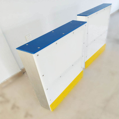 عالية الكثافة البولي ايثيلين حلبة التزلج على الجليد حديدي حاجز Dasher Board HDPE Fence
