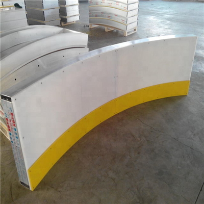 4x8 Feet المحمولة HDPE البلاستيك حلبة التزلج على الجليد الحاجز هوكي رماية حلبة التزلج Dasher Board