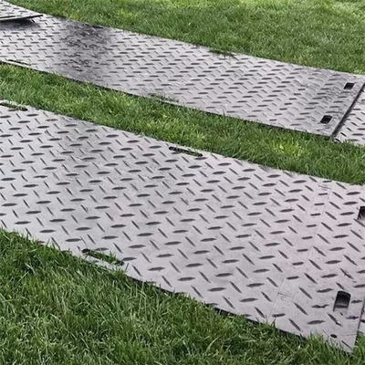 الوصول المؤقت لحصائر مستنقع العشب الاصطناعية HDPE للمعدات الثقيلة