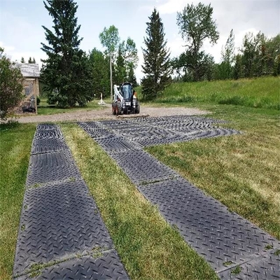 الوصول المؤقت لحصائر مستنقع العشب الاصطناعية HDPE للمعدات الثقيلة