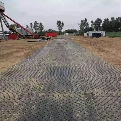 المعدات الثقيلة HDPE الاصطناعية مستنقع العشب الحصير للوصول المؤقت