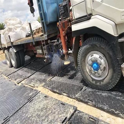 أرضيات بلاستيكية صلبة محمولة للطرق Hdpe أرضيات حماية للطرق