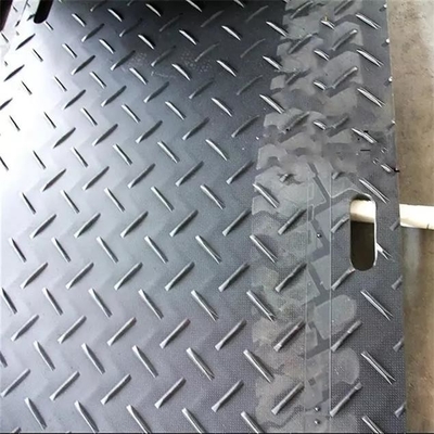 HDPE Rig Floor Mats البلاستيك في الهواء الطلق حماية الأرض المتنقلة الطرق البلاستيكية حفر النفط