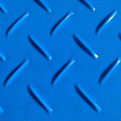 2 × 8ft الأزرق المؤقتة البلاستيك HDPE بساط تلاعب الحصير الثقيلة الطريق الحصير