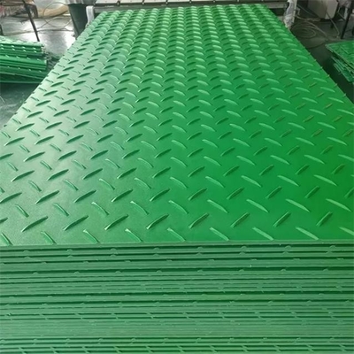 دائم مستنقع البلاستيك الأخضر HDPE الطرق الأرضية مستنقع حصيرة لبناء الحفارات