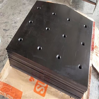 ورقة بطانة خزان الفحم UHMWPE مخصصة غير لاصقة ورقة البولي ايثيلين الأسود