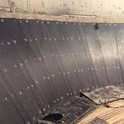 ورقة بطانة خزان الفحم UHMWPE مخصصة غير لاصقة ورقة البولي ايثيلين الأسود