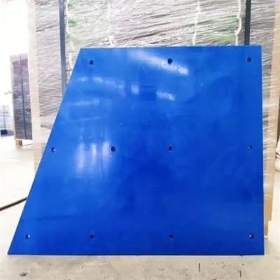 خاصية التشحيم الذاتي الأزرق UHMWPE البلاستيك صوامع الفحم بنكر بطانة ورقة