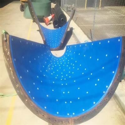 صوامع أسطوانية UHMWPE ورقة صومعة التشحيم الذاتي بطانة الفحم بنكر