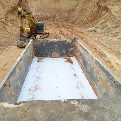 التشحيم الذاتي الطين الجسم بطانة UHMWPE البلاستيك تفريغ شاحنة ورقة بطانة السرير