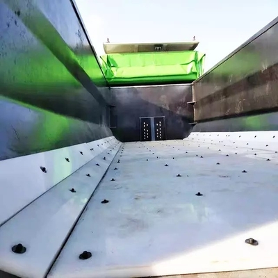 48 × 96 بوصة غير لاصقة مادة البولي إيثيلين البلاستيك شاحنة تفريغ بطانة سرير UHMWPE