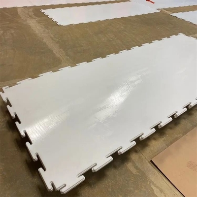 نظام التزحلق على الجليد UHMWPE Hockey Plastic Rinks Board Synthetic Home Ice Rink