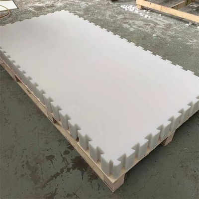 1200 * 1000mm هوكي الجليد الاصطناعية حلبة التزلج المحمولة UHMWPE الأرضيات التزحلق على الجليد