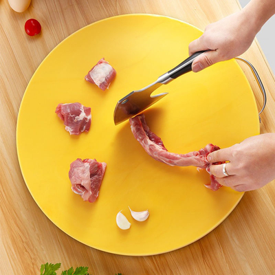 ألواح تقطيع بلاستيكية من البولي إيثيلين عالي الكثافة مخصصة بنحت مخصص للمطبخ للجبن