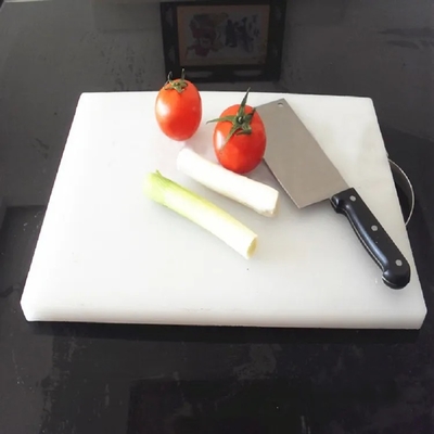 12 "X18" مقاوم للماء عالي الكثافة PE لوح تقطيع الخضروات البلاستيكية للمطبخ