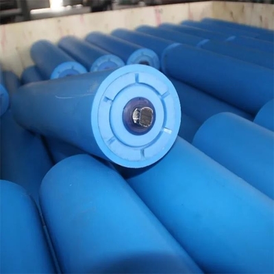 حجم مخصص UHMWPE البلاستيك ناقل بكرات مناولة دليل أسطواني