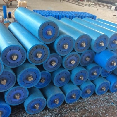 حجم مخصص UHMWPE البلاستيك ناقل بكرات مناولة دليل أسطواني