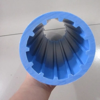 قابل للتعديل دليل الأسطوانة الصناعية UHMWPE البلاستيك الحزام الناقل العاطل الأسطوانة