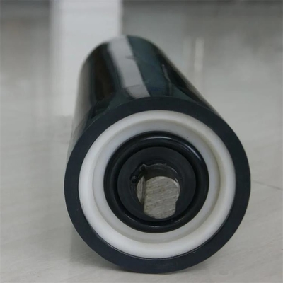 4 بوصة أسود بوليمر HDPE ناقل ضبط بكرات الاحتكاك العاطل الأسطوانة