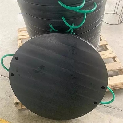 زوايا دائرية بلاستيكية متحركة مقاومة للتأثير وسادات جاك مداد HDPE