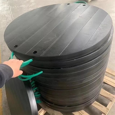 زوايا دائرية بلاستيكية متحركة مقاومة للتأثير وسادات جاك مداد HDPE