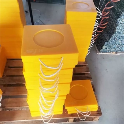 24X24 بوصة من البلاستيك الصلب HDPE منصات مداد كتلة رافعة جاك شاحنة وسادة القدم