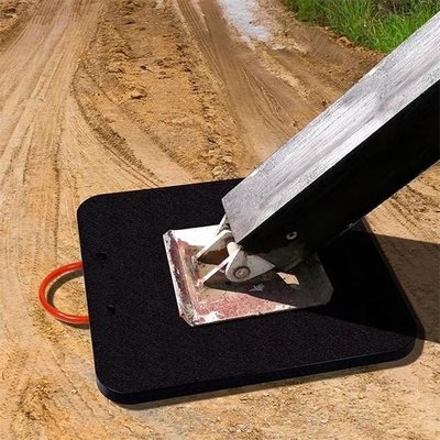 مواد البناء الصلبة المضادة للتأثير HDPE مجلس مداد مثبت الوسادة