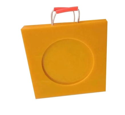 24X24 بوصة من البلاستيك الصلب HDPE منصات مداد كتلة رافعة جاك شاحنة وسادة القدم
