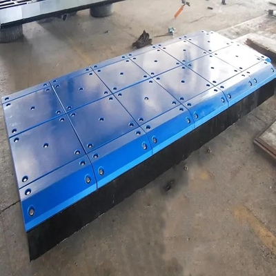 مقاومة التآكل هندسة البلاستيك ميناء الرصيف درع UHMWPE قفص الاتهام الوفير التي تواجه الوسادة