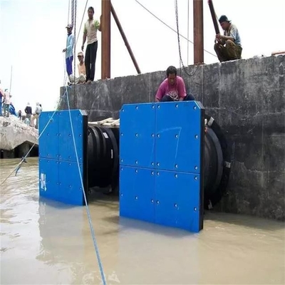 مقاومة التآكل هندسة البلاستيك ميناء الرصيف درع UHMWPE قفص الاتهام الوفير التي تواجه الوسادة