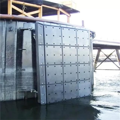لوح حماية قشرة من البولي إيثيلين أسود UHMWPE Dock Bumper Sliding Panel