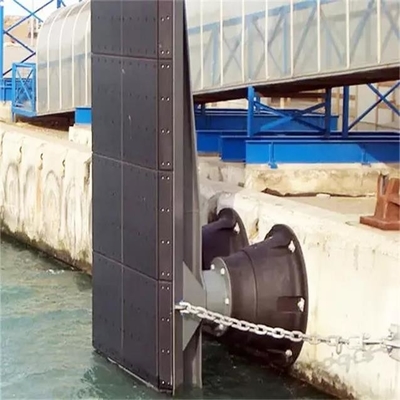 وسادات الزاوية البلاستيكية UHMWPE المتينة لوح الحاجز البحري لبناء حوض السفن