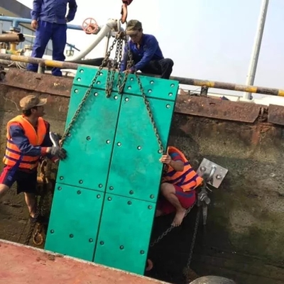 المضادة للتآكل HDPE البلاستيك الحاجز لوحة مواجهة وسادة قفص الاتهام لوحات الحماية