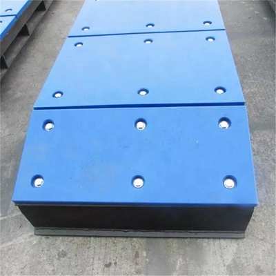 منحنية الهندسة البلاستيك حوض الحاجز منصات الوجه مصدات حوض السفن البحرية UHMWPE