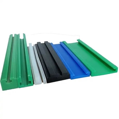 تخصيص منحنى البولي إيثيلين المغناطيسي منحنى UHMWPE سلسلة دليل المسار السكك الحديدية