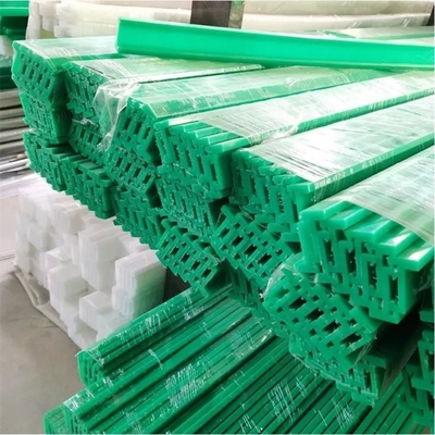 أدلة سلسلة ناقل البولي إيثيلين ارتداء سكة التوجيه الخطي UHMWPE المقاومة
