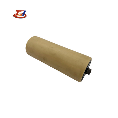 قابل للتعديل مخصص UHMWPE البلاستيك ناقل العاطل الأسطوانة لدعم الحزام