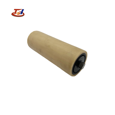 قابل للتعديل مخصص UHMWPE البلاستيك ناقل العاطل الأسطوانة لدعم الحزام