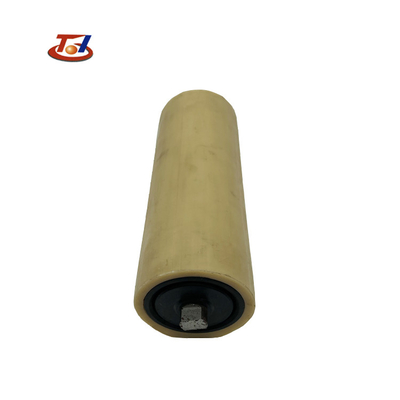 عالية الأداء الأسود UHMWPE البلاستيك حمل ناقل عودة بكرات العاطل