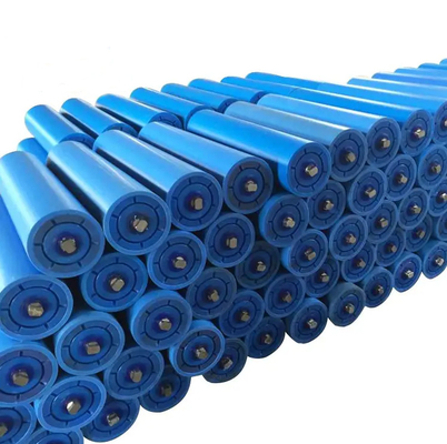 البوليمر ذو الجزيئات العالية جداً Hdpe Conveyor Roller Dia 76mm