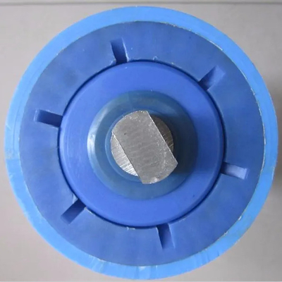 البوليمر ذو الجزيئات العالية جداً Hdpe Conveyor Roller Dia 76mm