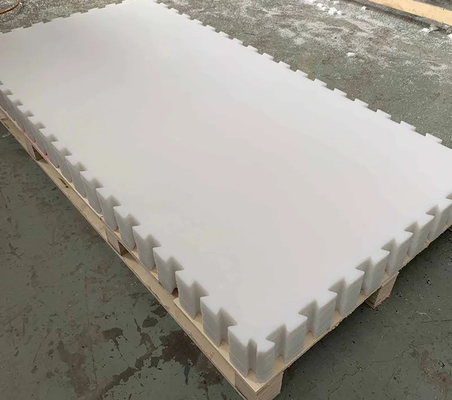 مصنوعة في الصين قاع الملاعب الجليدية ملعب كرة القدم الساحل إلى الساحل المحمول الصناعي UHMWPE ورقة الملاعب الجليدية استئجار