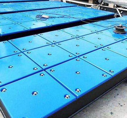 عينة مجانية من لوحة حماية سفن الميناء UHMWPE لوحة المراوحة PE Marine Pad